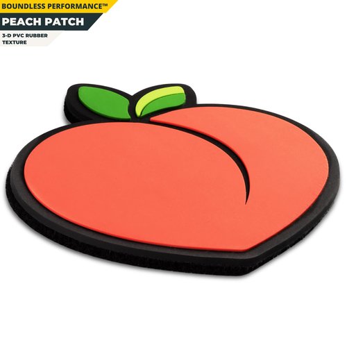 Tactical Peach Military Morale Hook and Loop Patch - Funny Tactical Patch for Backpacks, Dog Harnesses, Army Vests, Hats, and Helmets - Cool PVC Rubber Patch Boosts Moral During Airsoft & Paintball
