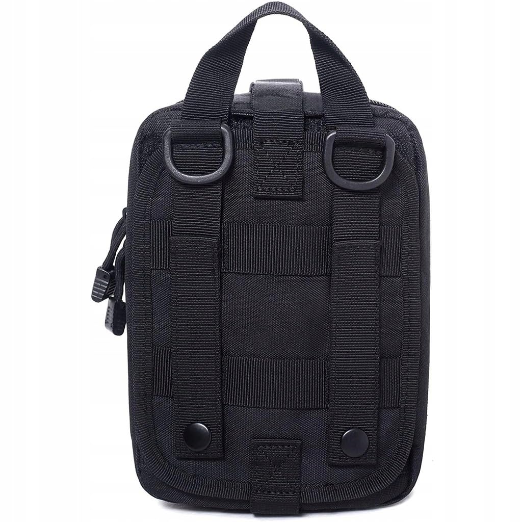 278-Piece Survival Kit & First Aid Kit - Emergency Medical Supplies for Camping, Hunting, Hiking, Urban EDC & Disaster Preparedness in Tactical Molle Pouch