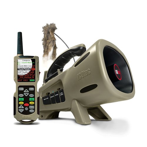 Icotec Outlaw+ Professional Predator Call/Decoy Combo with Bluetooth & C4 Rechargeable Lithium Battery