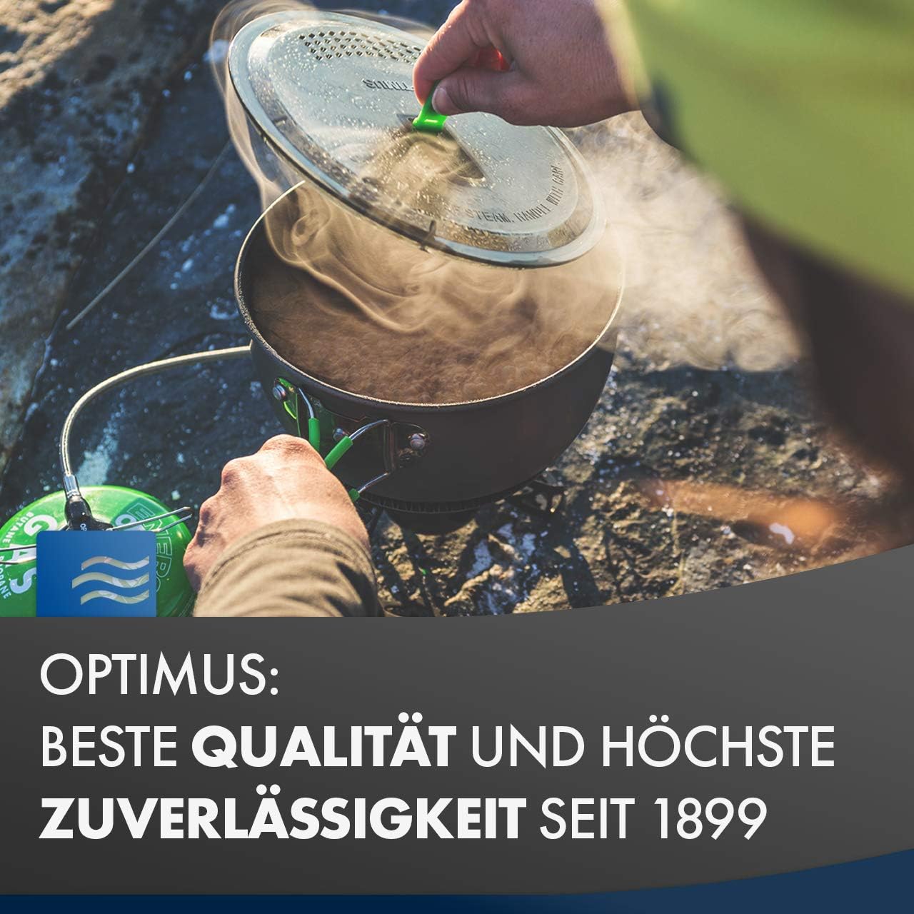 Optimus Crux Portable Camping Stove - Lightweight, Compact & Efficient Cooking