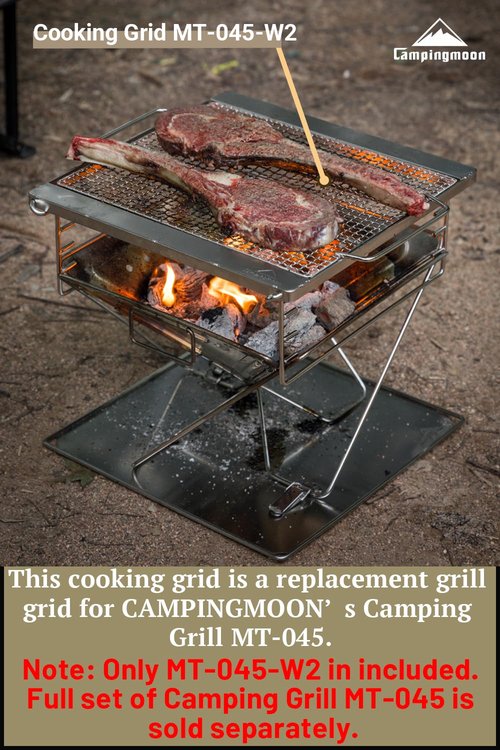 CAMPINGMOON Camping Cooking Grates for MT-045 (MT-045-W2)