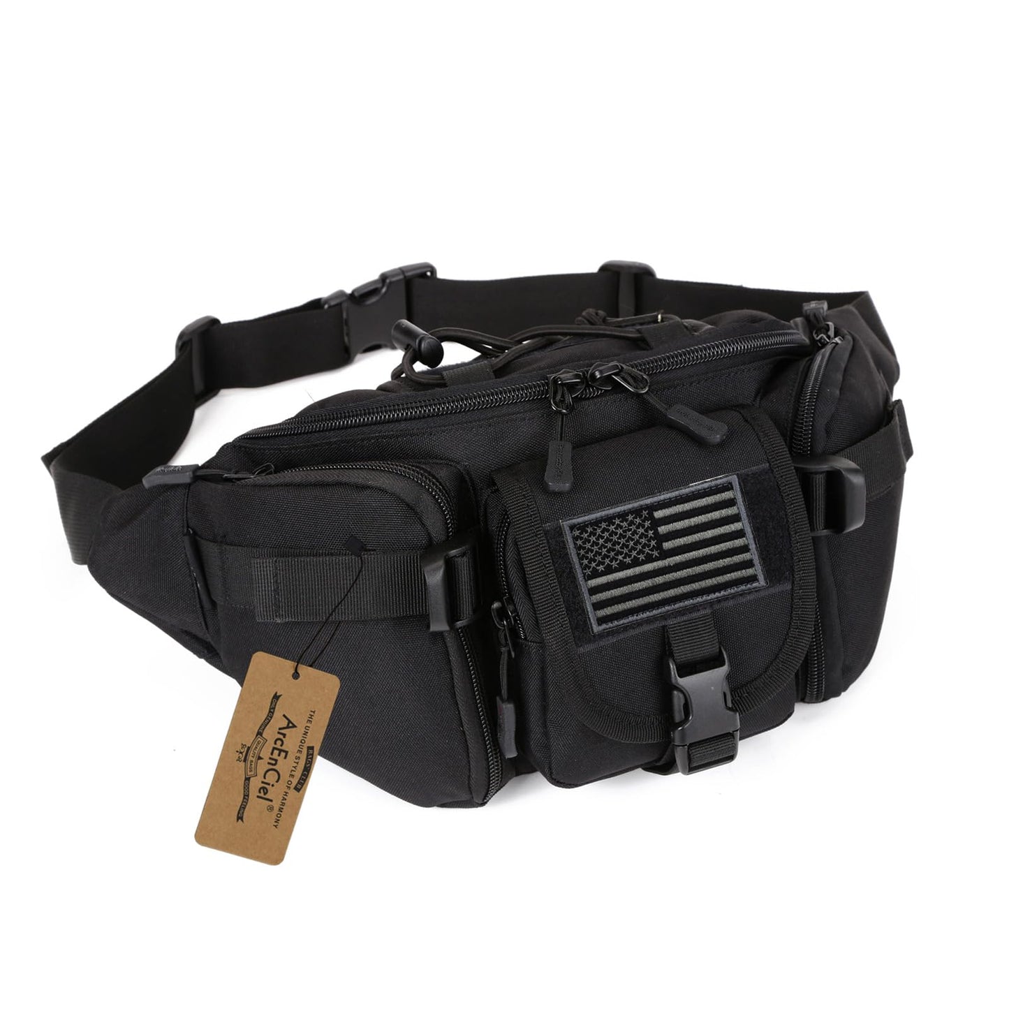 ArcEnCiel Tactical Fanny Pack for Men Waist Bag
