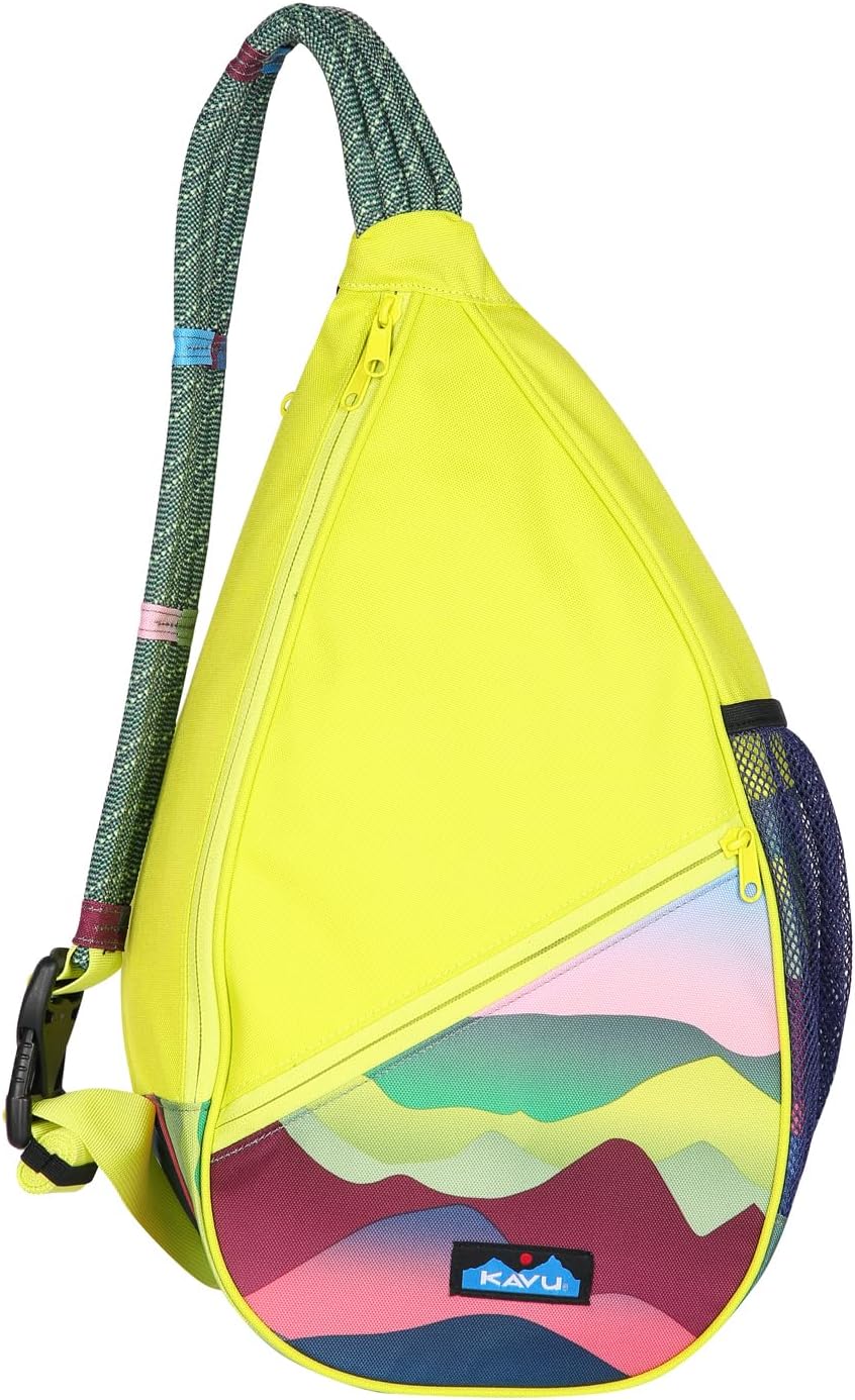 KAVU Paxton Pack Backpack Rope Sling Bag - Jet Black