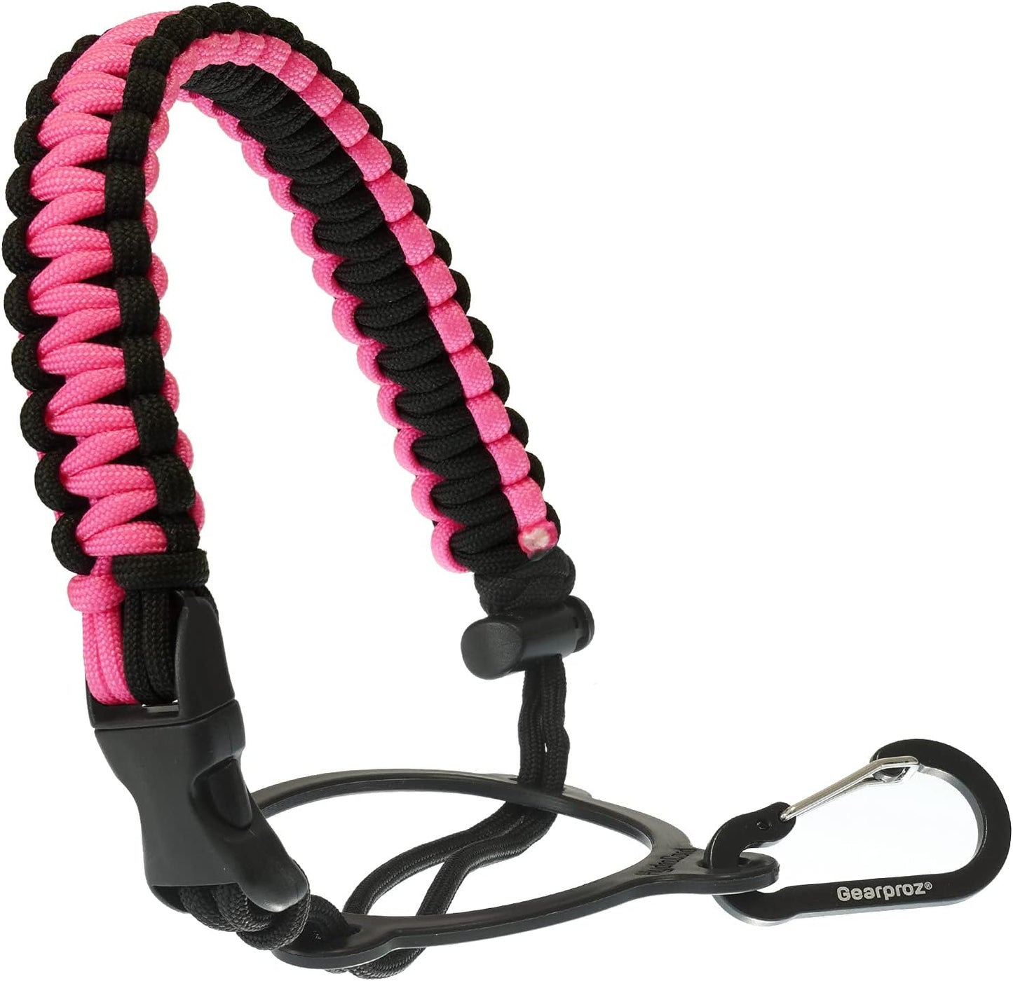 HydroCord Handle for Hydro Flask Wide Mouth Water Bottles, Hydroflask 1.0, Iron Flask, Thermoflask and Takeya Reusable Water Bottles, Paracord Survival Strap