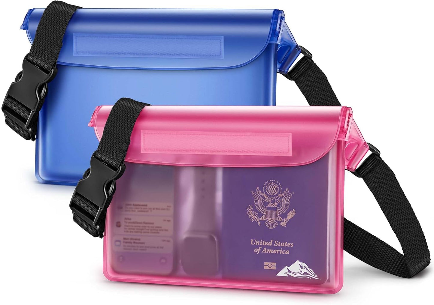 HEETA Waterproof Fanny Pack | Adjustable Waist Strap for Swimming & Beach