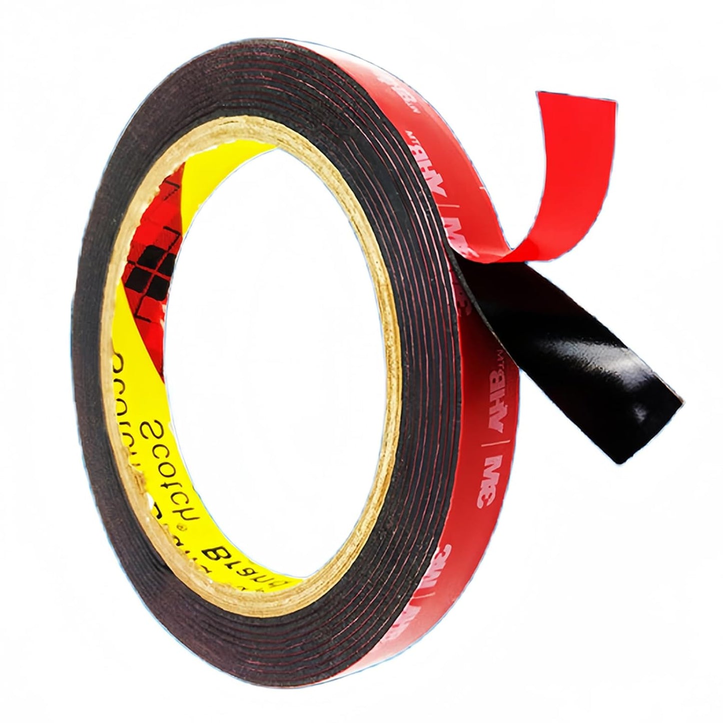 Double Sided Tape Heavy Duty, Mounting Adhesive Tape 1/4 in x 15.4 ft, Waterproof Adhesive Strip Tape for Indoor & Outdoor, Automotive Trim, Garage,LED Strip Lights, Home Decor
