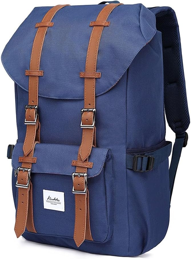 KAUKKO Backpack, (Black (E5-3), 45 x 27 x 17cm (HxBxT)