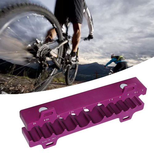 Estink Aluminium Alloy Suspension Vise Soft Jaw Bike Front Fork Hub Clamp Rear Shock Fixture Vise Jaw Repair Tool for Bike Repairing Maintenance Accessories