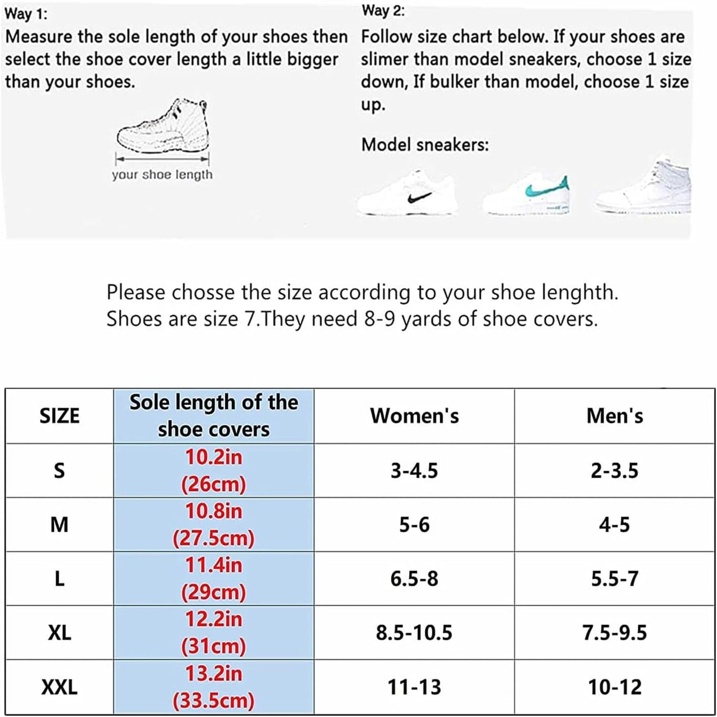 E KAINI Waterproof Rain Boot Shoe Covers with Reflector,Anti-Snow Rain Gear Reusable Galoshes for Men and Women,Foldable Rain Boot with Zipper, Non-Slip (Blcak+Grey, M)