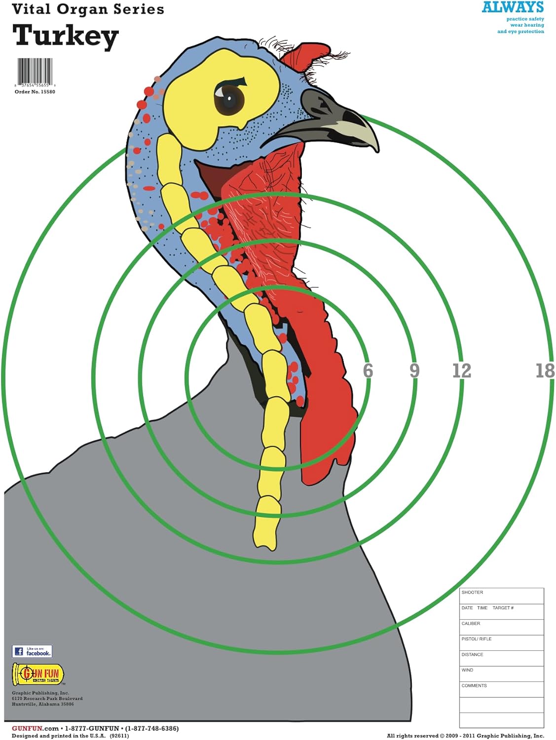 Animals with Vital Organs Series - 19" x 24" 10 Pack