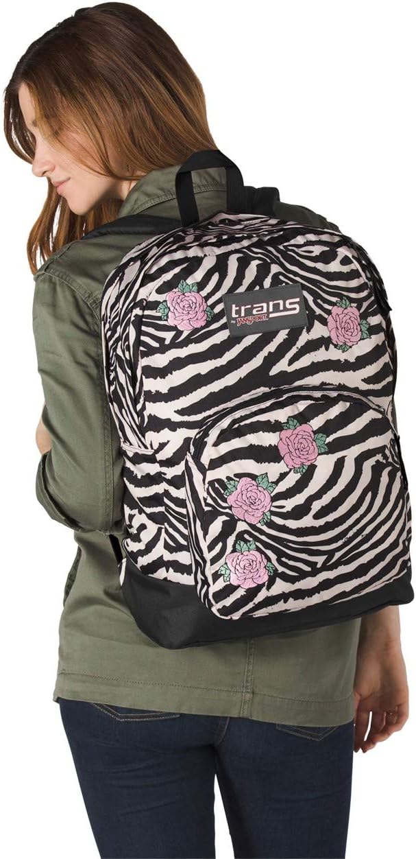 JanSport Overt Zebra Rose One Size