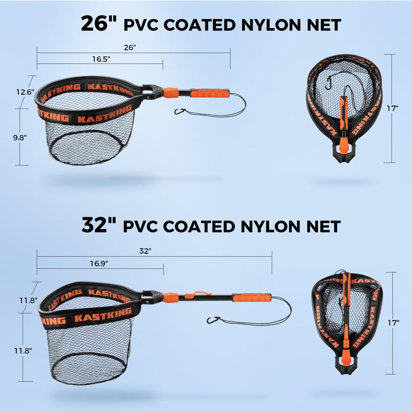 KastKing Titanet Landing PVC Net 32" Full