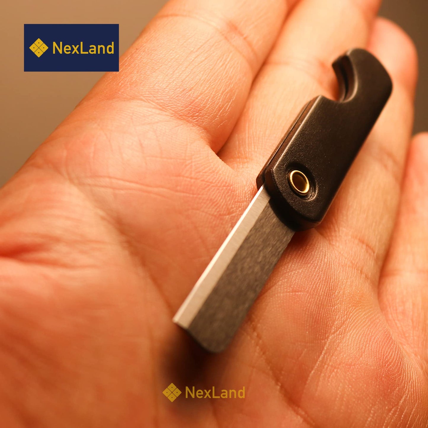 NexLand CK1 Folding Ceramic Razor Blade, Micro EDC Escape Knife Survival Tool 2pcs