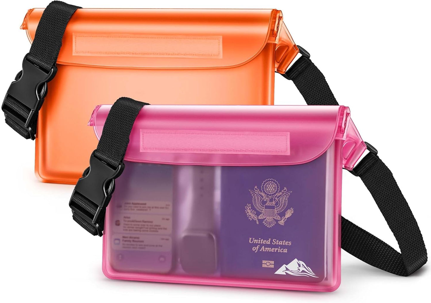 HEETA Waterproof Fanny Pack | Adjustable Waist Strap for Swimming & Beach