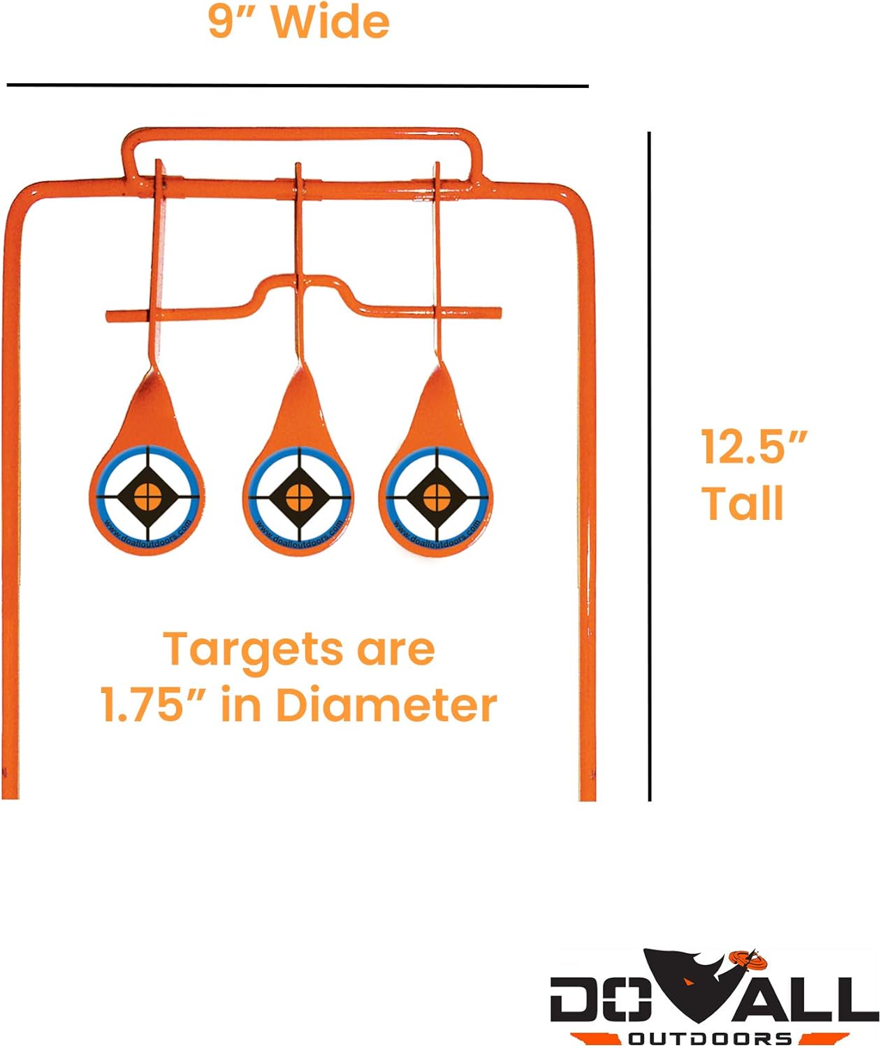 Do All Outdoors Airgun Auto Shooting Target, Rated for .177-Caliber Rifles and Pistols