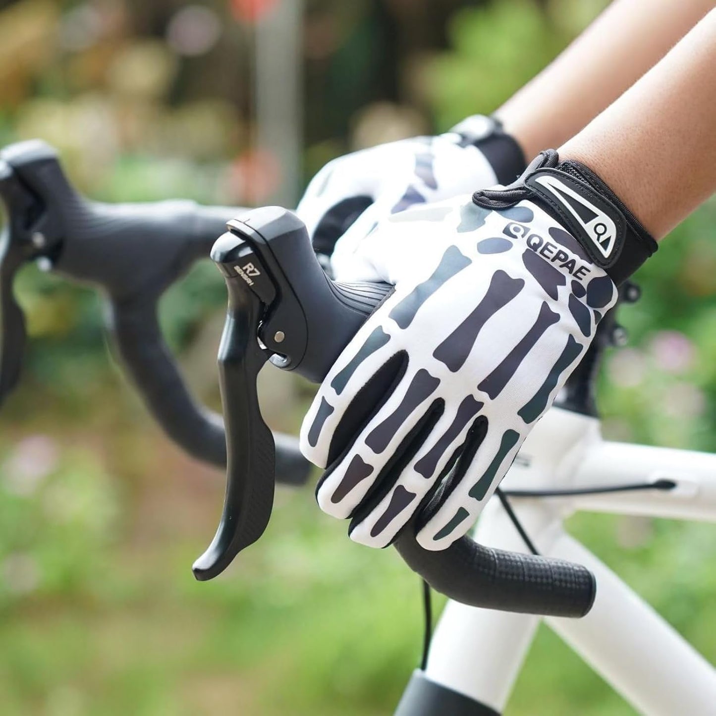 Skeleton Cycling Gloves | Breathable Shock-Absorbing Gloves for Men, Women & Kids