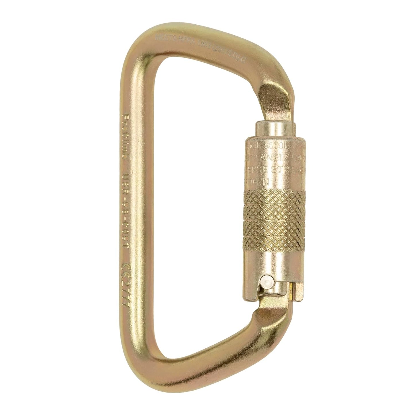 USR-98-C09T NFPA D Carabiner Triple Lock, Large