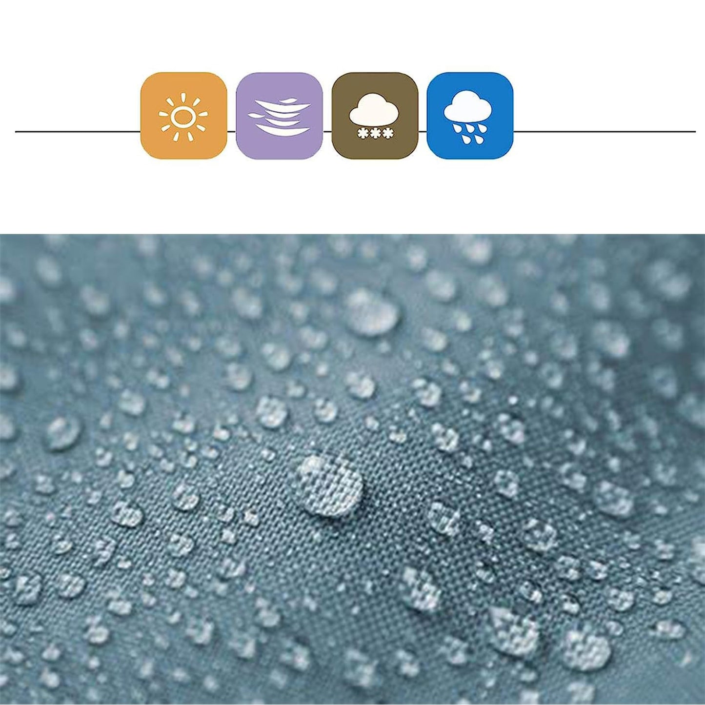 WORUO Waterproof Stock Tank Cover,Keep Your Stock Tank and Pool Clean, Keep Leaves and Debris out, Tear-Resistant and UV Resistant for Dustproof Weather Resistant (for 100 Gallon Oval Tank)