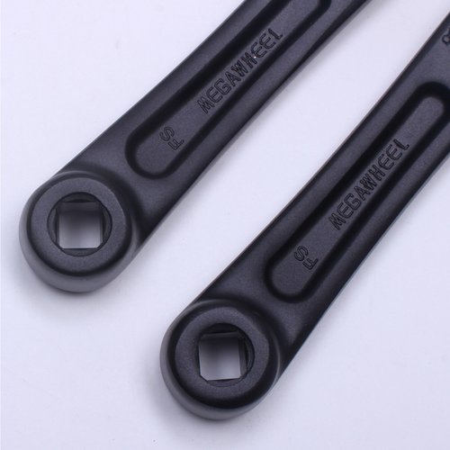 Alps2Ocean Bike Crank Arms,89MM/102MM/114MM/127MM/140MM/152MM/160MM/165MM/170MM/175MM Available in Diamond Hole Bike Crank Arm for Ebike