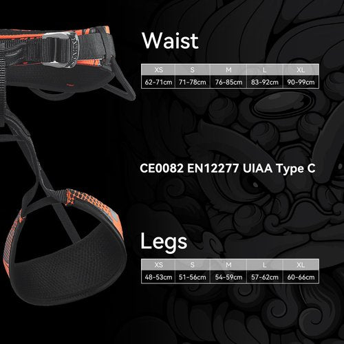 KAILAS Climbing Harness Men Rock Climbing Harness Women Tree Climbing Rappelling Harness Mountaineering Harness Safety