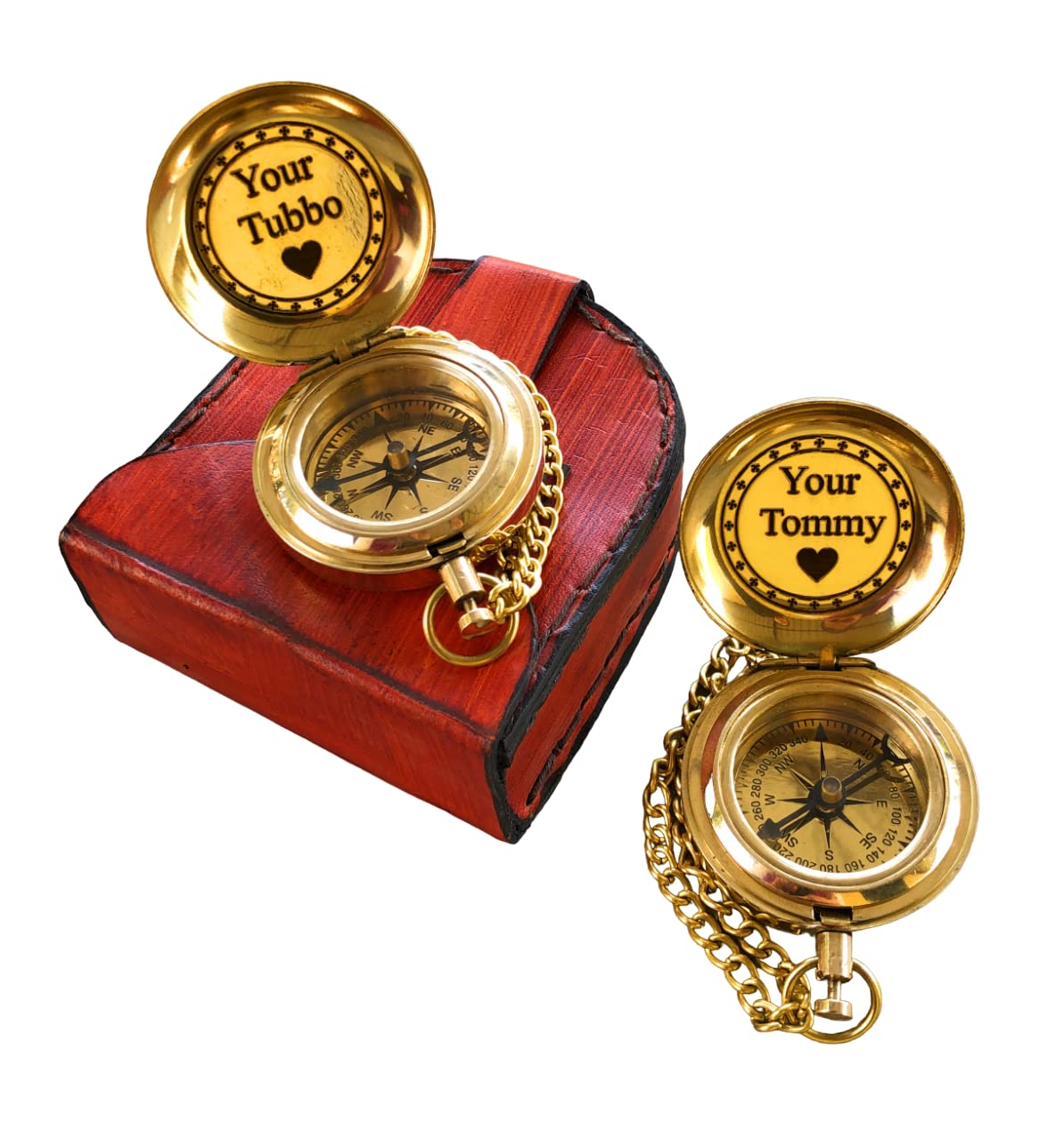 Brass Compass, Your Tommy Compass, Birthday Gifts, Working Compass, Dual Set Compass, MYCT, Dream SMP, Great Gamer Gifts