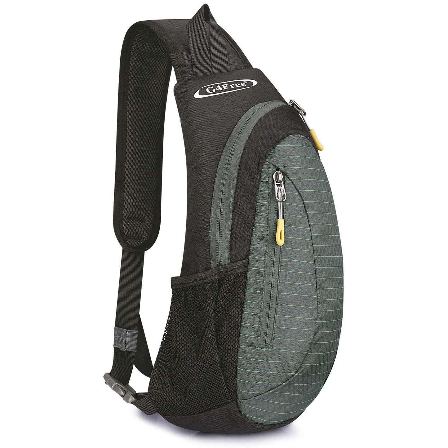 G4Free Sling Bags Men Shoulder Backpack and Crossbody Sling Backpack with USB Charging Port