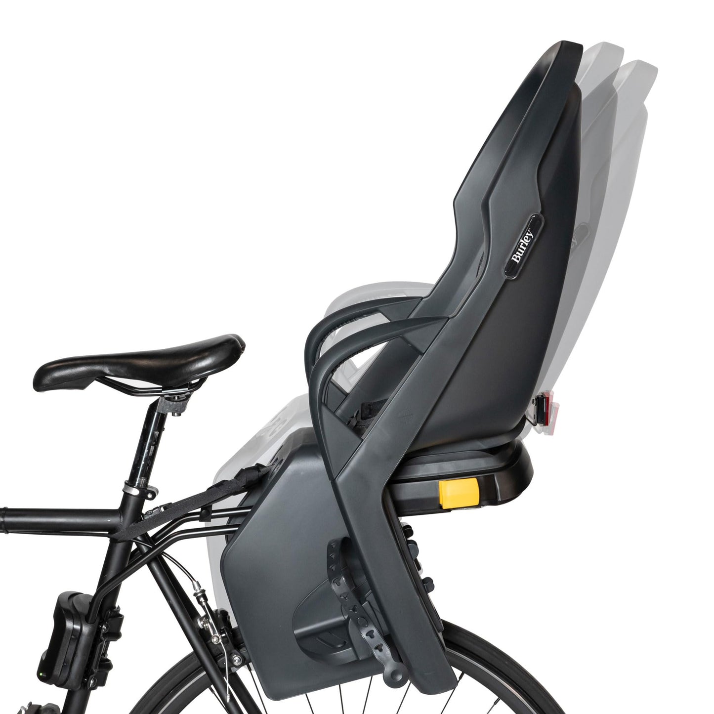Burley Dash X FM Child Bike Seat, Black/Grey