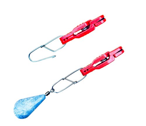 Loch Ness Tackle Easy Clip Heavy Compression Line Snap Release Weight Offshore Fishing Planer Board Kite Downriggers Snap Release Outrigger Release Clips