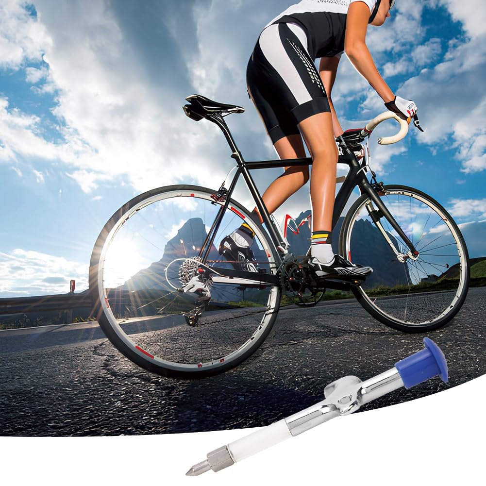 Leopacat Bicycle Grease Tool, Bike Grease Injector, Tool Tip Repair Accessories Oiling Tool Lubricant Injector Bearing for Mountain Greasing Headset Bearings Nozzle Syringe Flywheel Hubs Brackets