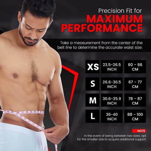 Dojo Pro-Locking Weightlifting Belt – Adjustable Neoprene Belt for Gym, Bodybuilding, Cross Training, Powerlifting – Premium Men & Women Back & Lumbar Support for Strength Training, Deadlift, Squat