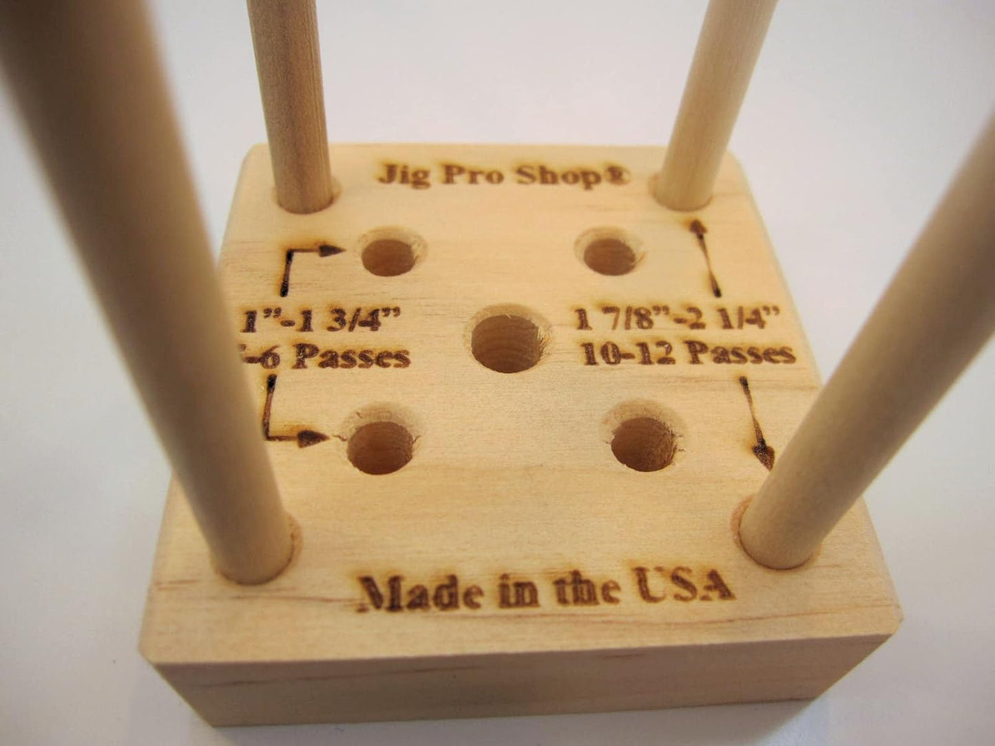 Multi-Monkey Paracord Tool Jig ~ Makes Ball Knots from 5/8" to 2 1/4"