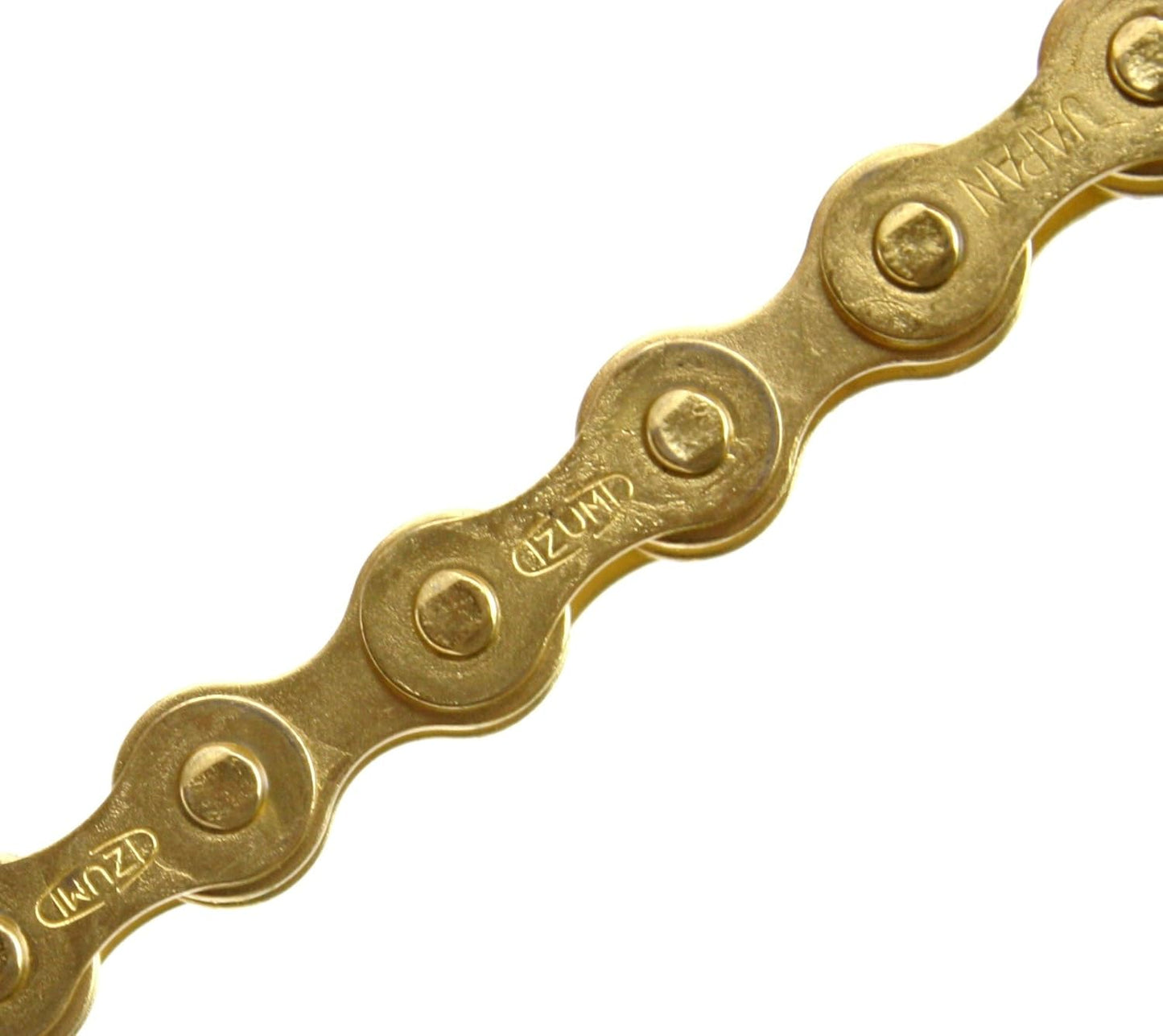 Izumi Gold Single-Speed Bicycle Chain 1/2" x 1/8" 116-Links