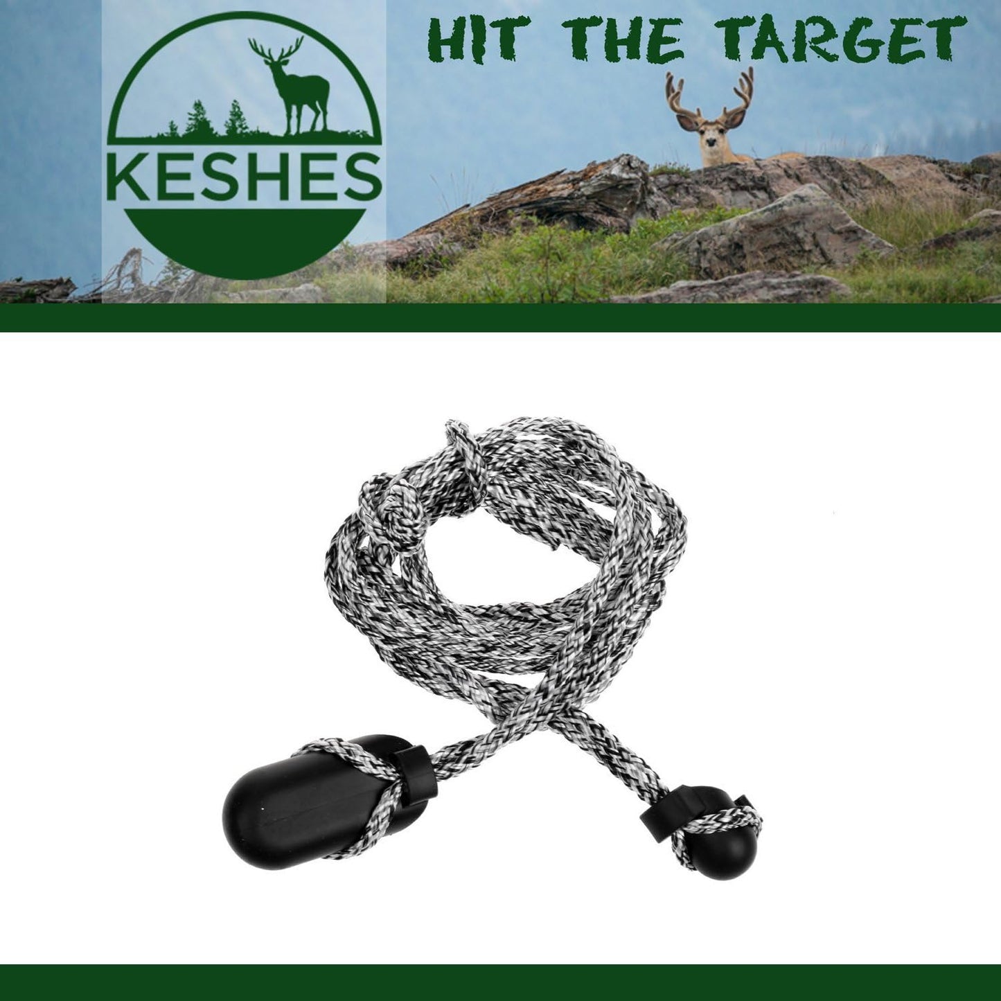 KESHES Archery Recurve Bow Stringer Tool - Limbsaver String Tool for Recurve, Traditional, and Long Bows - Ideal for Archery Target Practice, Hunting, and Bow Accessories - Durable & Easy-to-Use