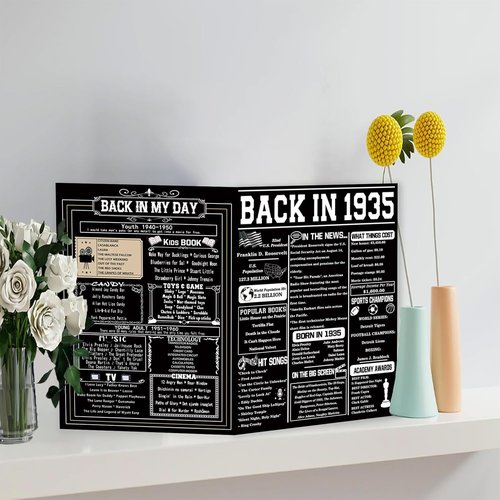 Asmallgf Happy 70th Birthday Gift for Woman Man, Best Card for 70 Year Old Mom Dad Grandpa Granny, 70 Husband Wife Birthday Decorations, Gifts for Him Her