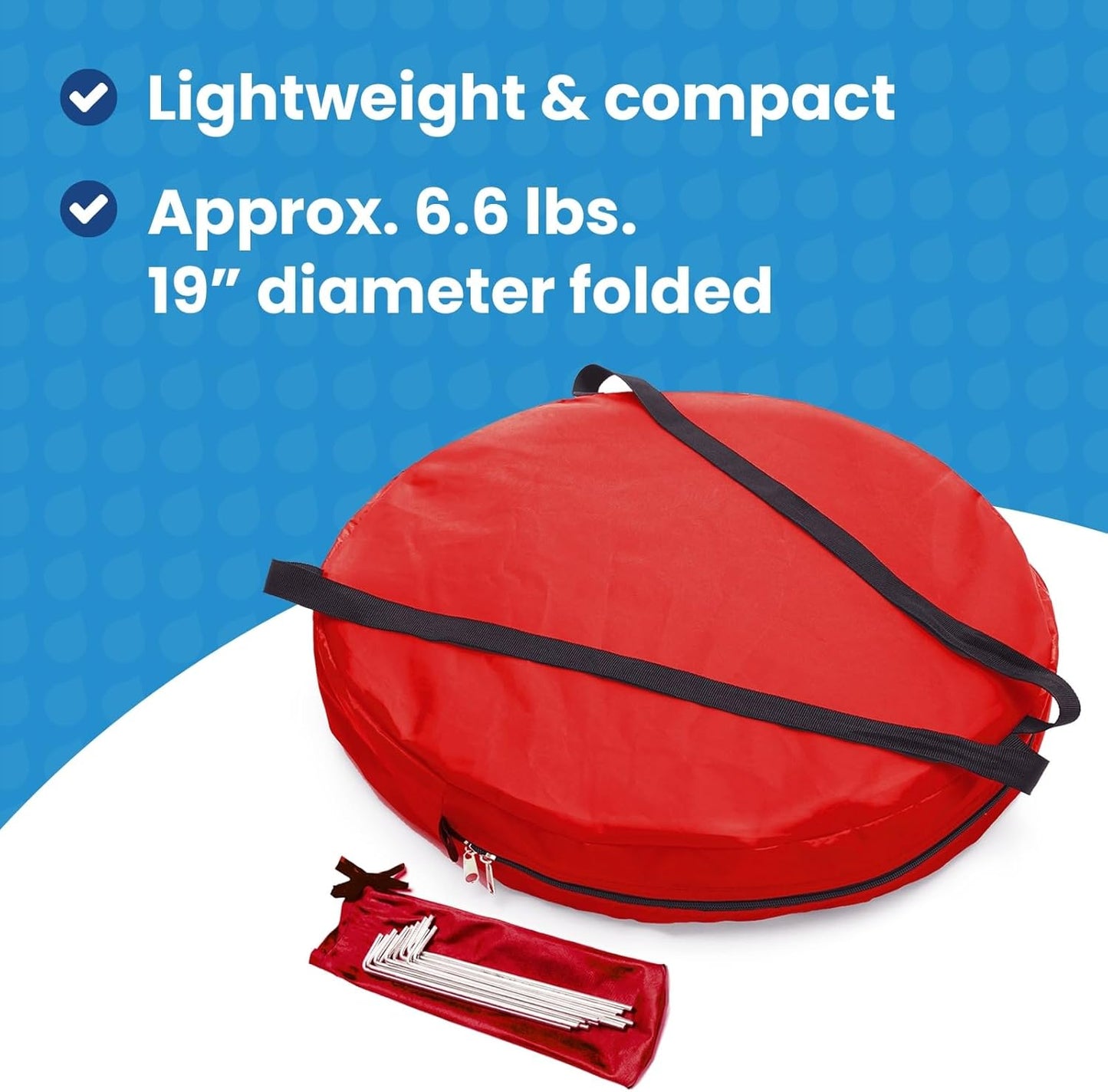 WeatherPod® OriginalPod™ Pop-Up Pod - Stay Warm, Dry, and Out of The Sun - Weather Pod for Sports, Rain, or Wind - 1 Person Pod - Sports Pod for The Sideline - Easy Set Up & Tear Down