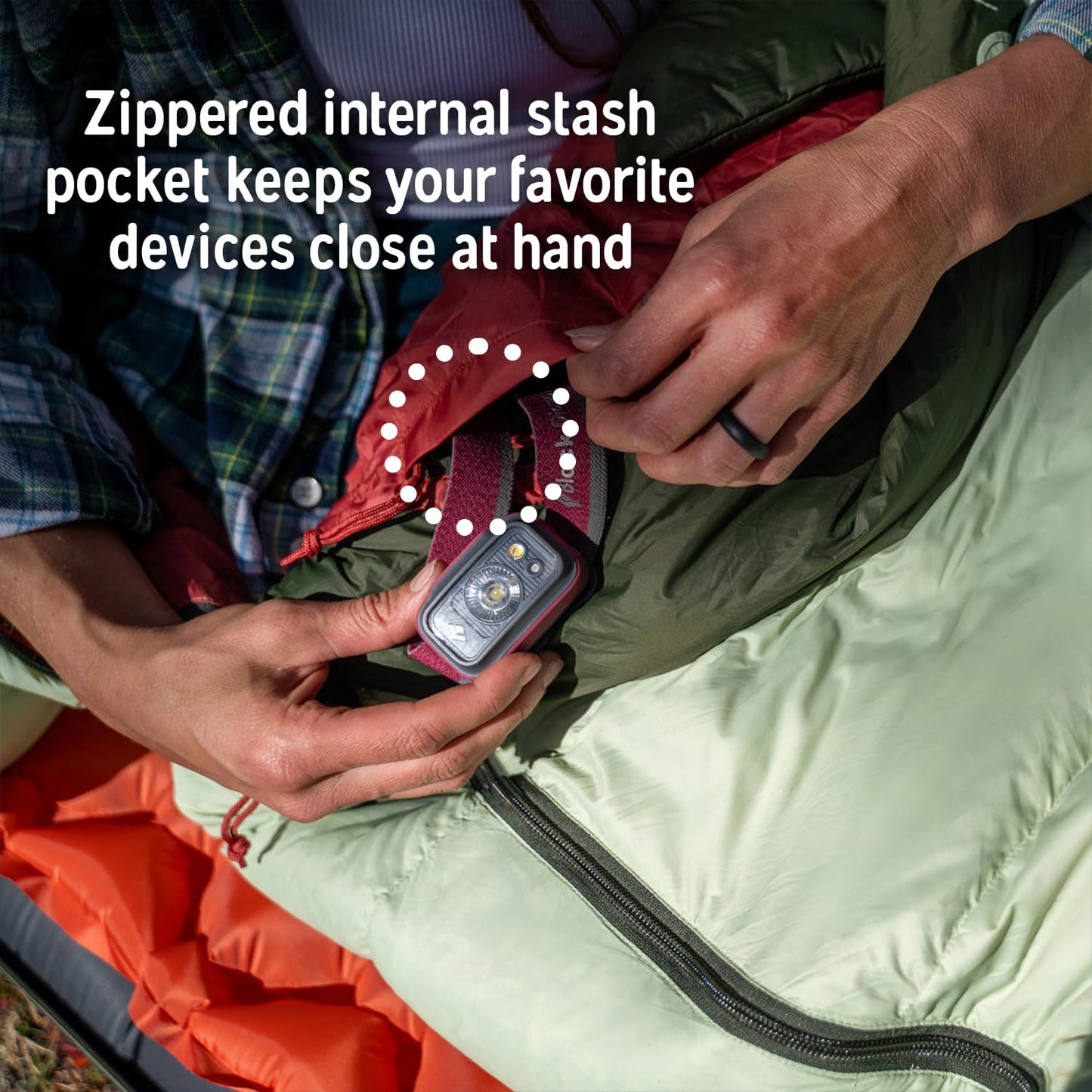 Kelty Cosmic 20 Down Mummy Sleeping Bag for Backpacking, Campers, 550 Fill Power, Recycled Fabrics with PFAS-Free DWR, Designed in Sunny Colorado, USA, 2024 Model (Regular)