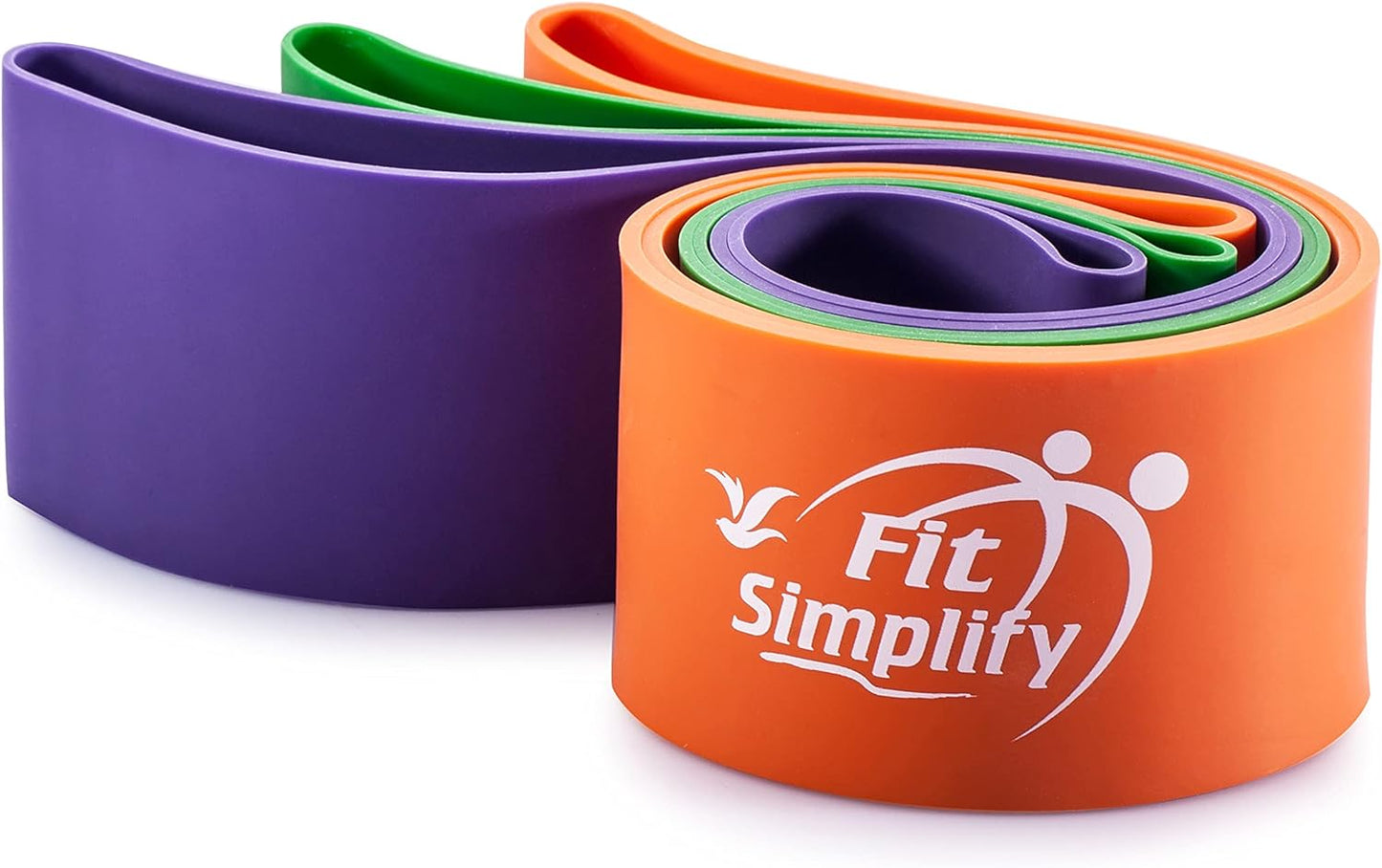 Fit Simplify Pro Series Resistance Loop Exercise Bands, Set of 3