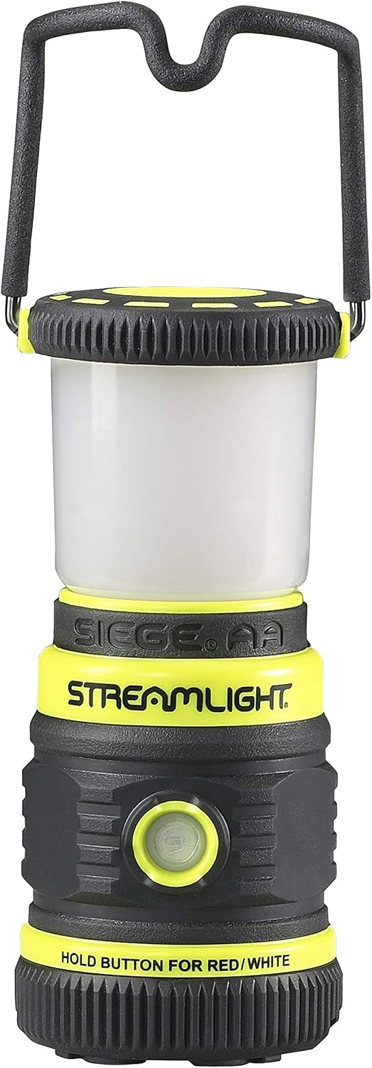 Streamlight 44931 Siege 540-Lumen Compact D Alkaline Outdoor Hand Lantern/Flashlight Combo, Coyote