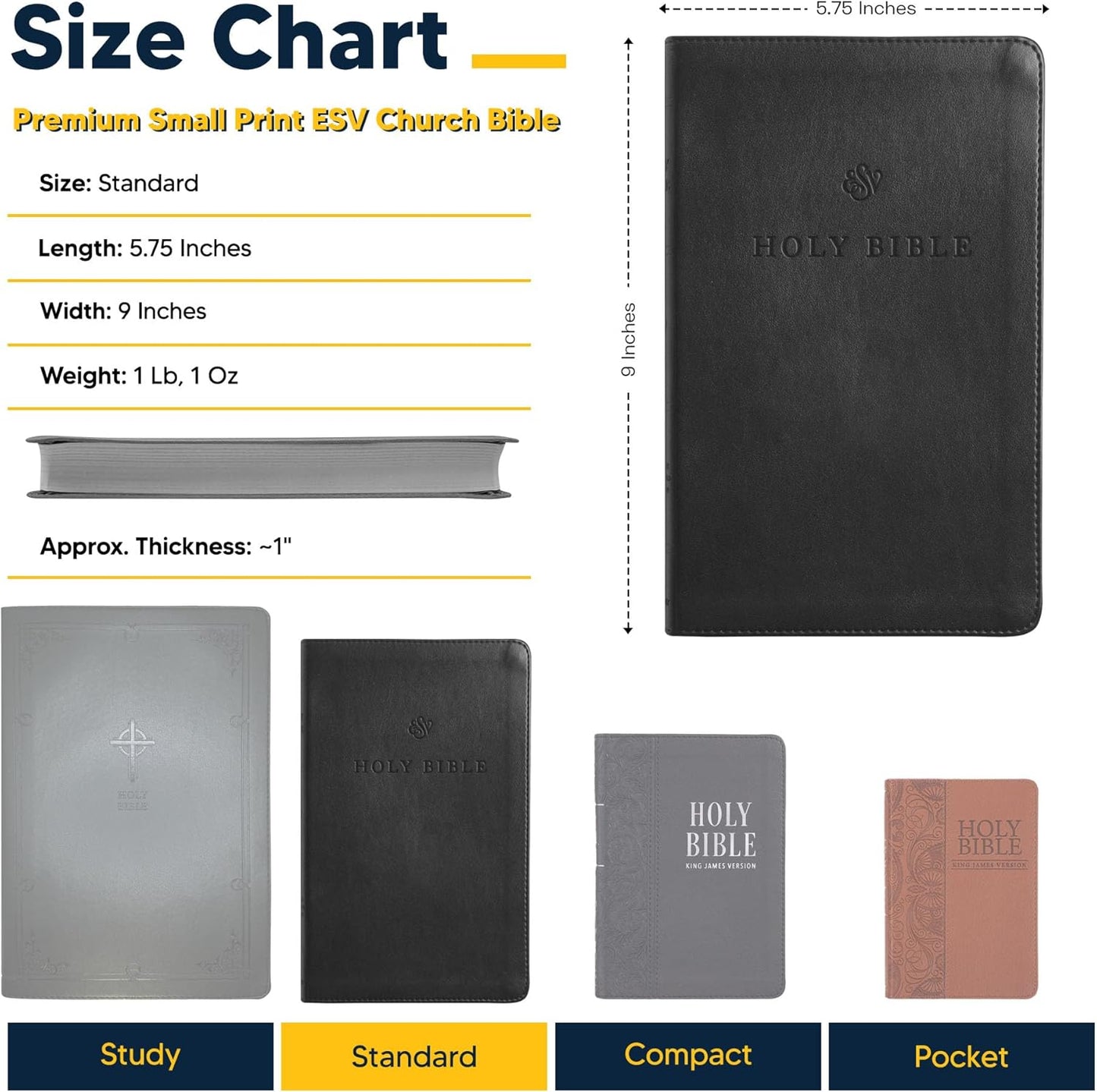 Custom Personalized Pink ESV Bible | Small Text | Blush Pink Engraved Name | Faux Leather Premium Church Bible | English Standard Version Translation with Lay Flat Design
