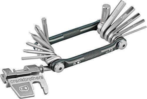 Crankbrothers M19 Multi Tool - Compact Bicycle Repair Tool in Matte Black