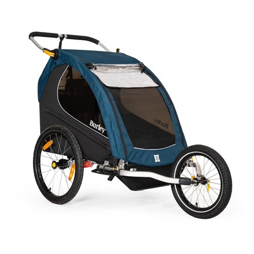 Burley Encore X, 2 Seat Kids Bike Trailer & Stroller