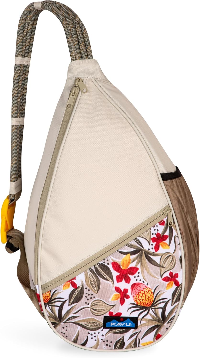 KAVU Paxton Pack Backpack Rope Sling Bag - Jet Black