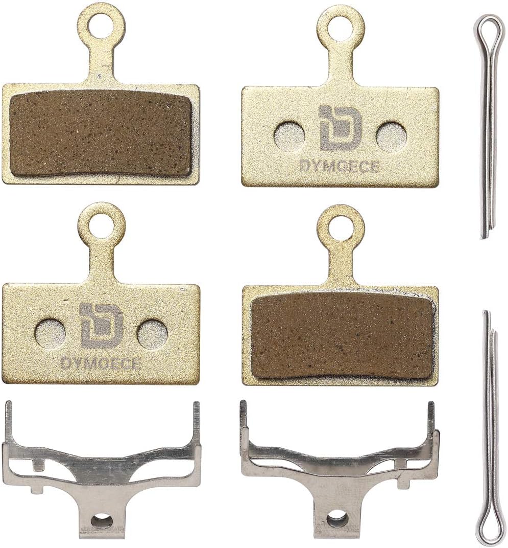 2 Pairs Bike Disc Brake Pads Compatible with Shimano Deore XT XTR SLX (Resin,Semi-Metallic,Sintered Metal) SCP-SLX