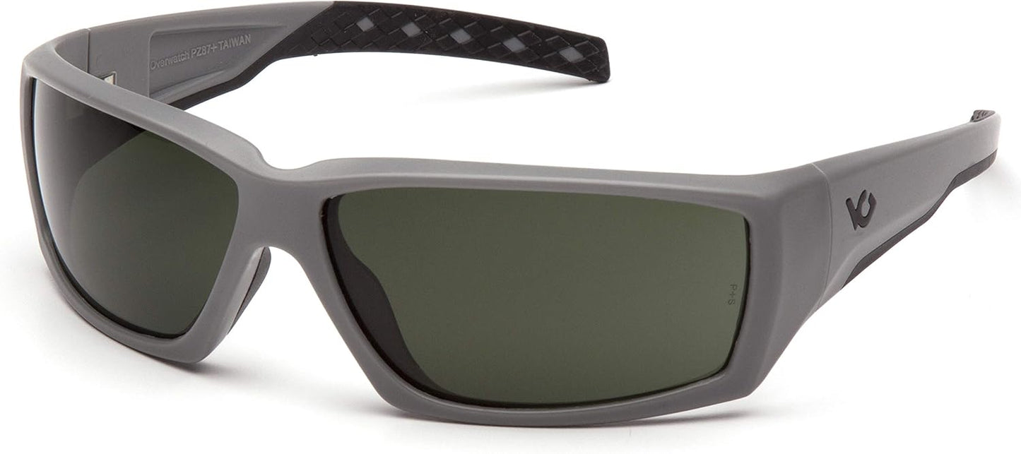 Venture Gear Overwatch Shooting Safety Sunglasses, Forest Gray Anti-Fog Lens