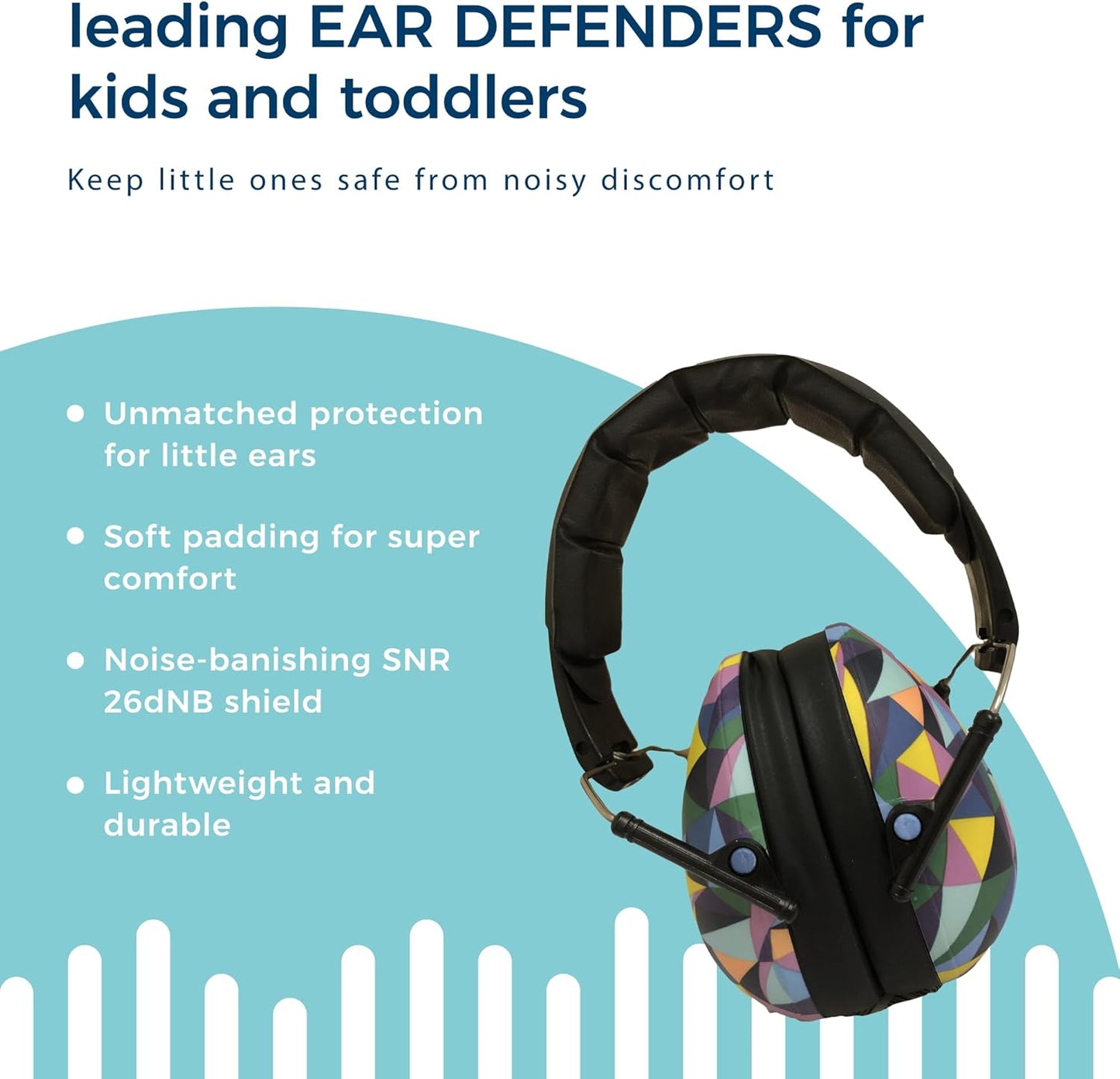 Baby Banz Earmuffs Kids Hearing Protection - 2+ Years - Noise Reduction Rating - Soft & Comfortable - Kids Ear Protection