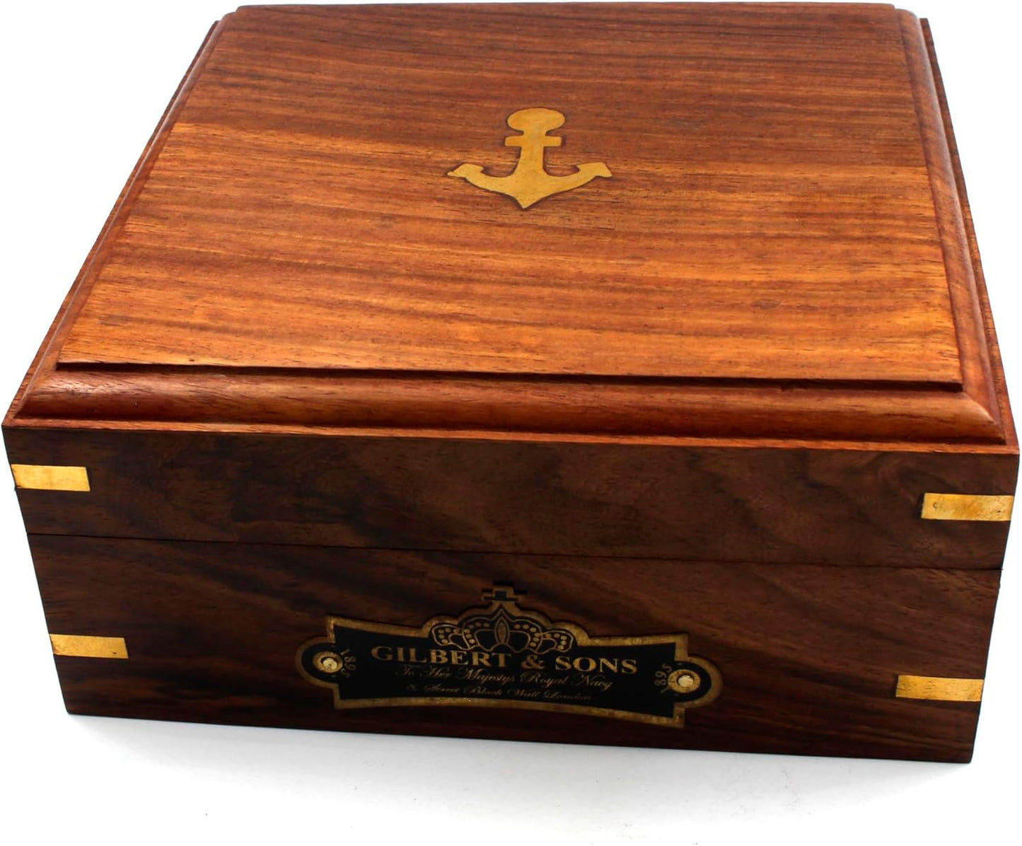 Antique Maritime Decor: Personalized Pocket Sundial Compass - Nautical Decor for Home, for Him, Copper Sailboat Accessories, Engraved Compass Gift