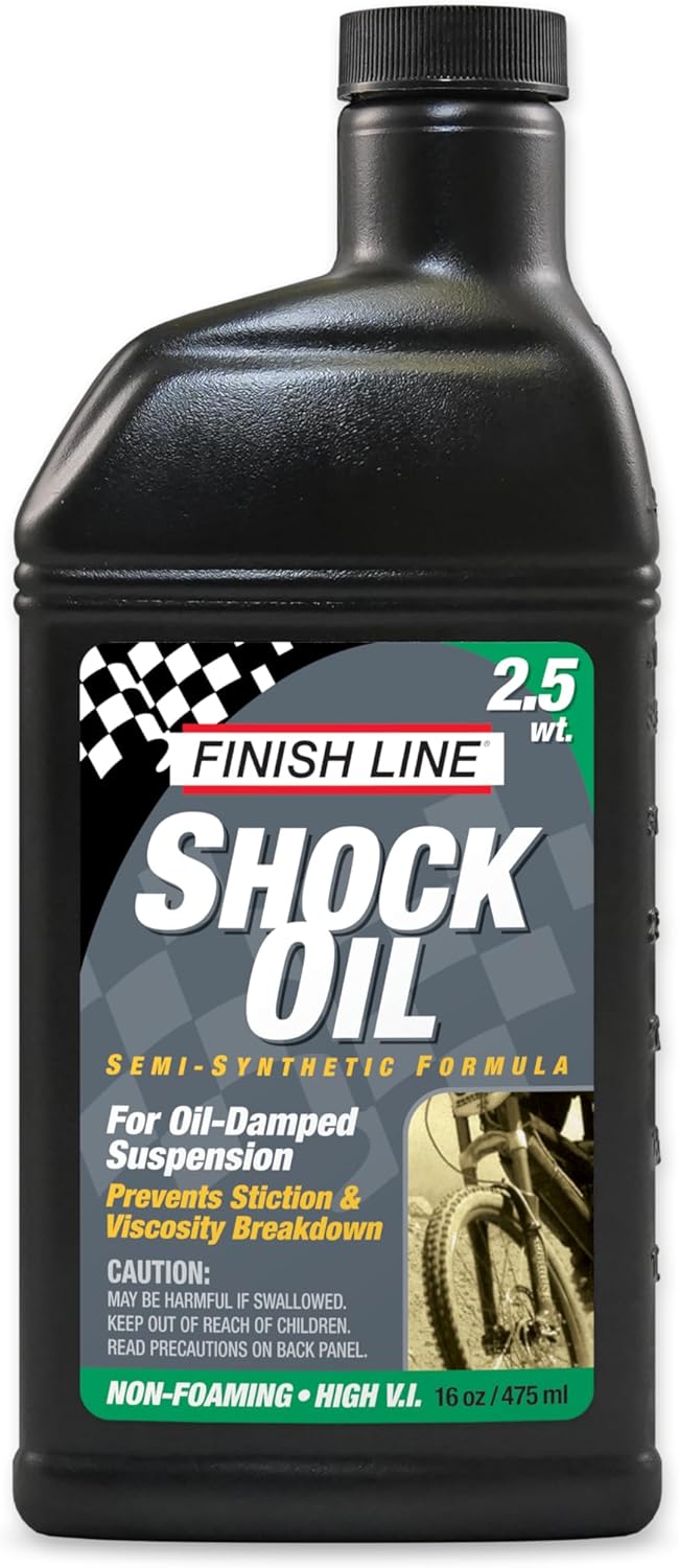 Finish Line 2.5wt Suspension Shock Oil 16oz Botle