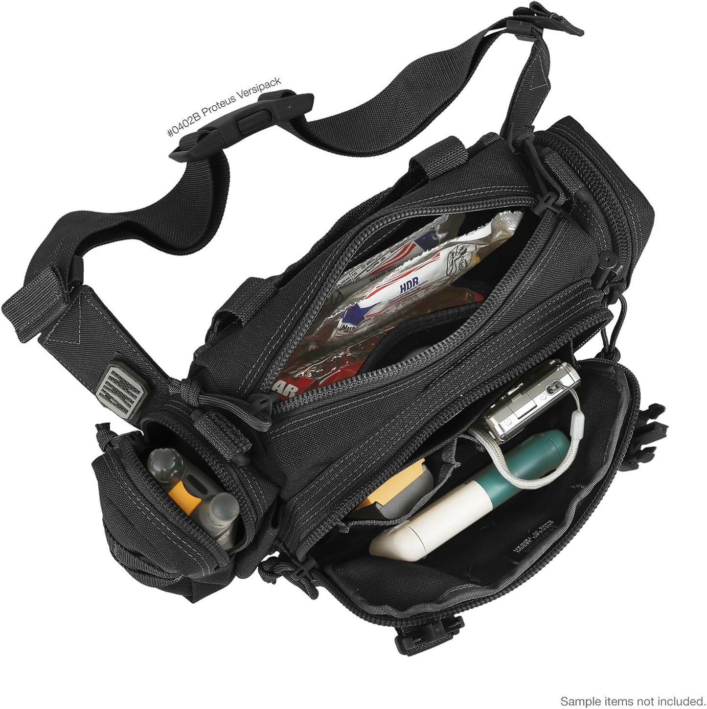 Maxpedition Unisex Adult Waist Proteus Versipack Black, Black