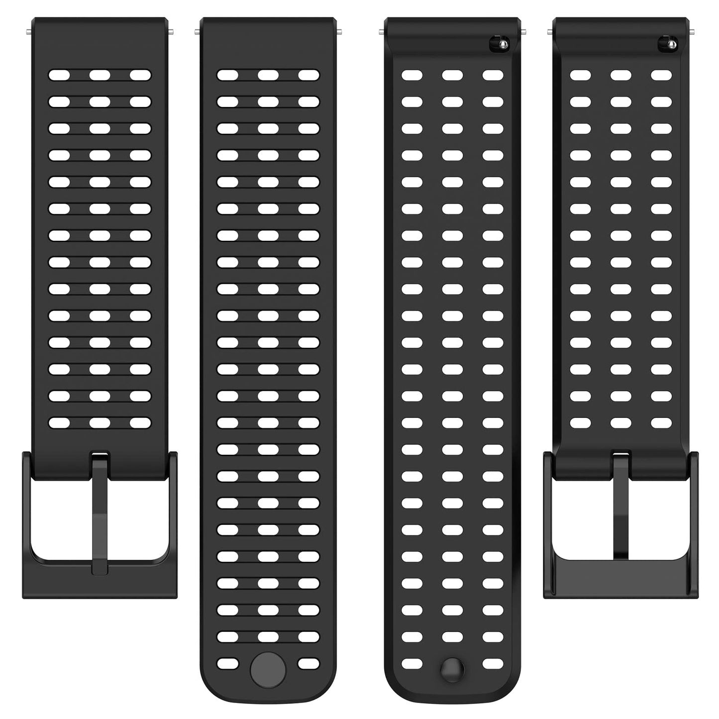 Chofit Sport Strap Compatible with Suunto 9 Peak Pro/ 9 Peak/Vertical/Race S Watch Bands 22MM Replacement Wristbands Breathable Silicone Bands Air Holes Adjustable Arm Band for Women&Men