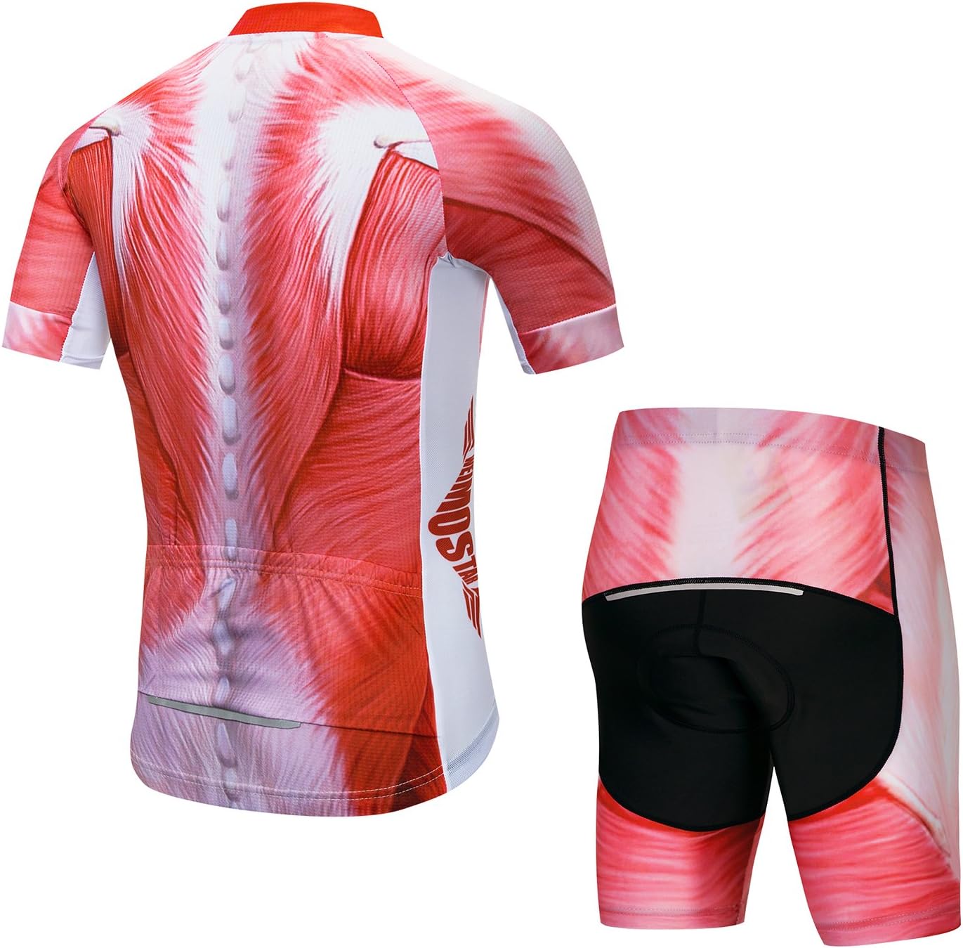 JPOJPO Cycling Jersey Men, Mountain Bike Shirt Tops S-5XL - Breathable and Quick Dry